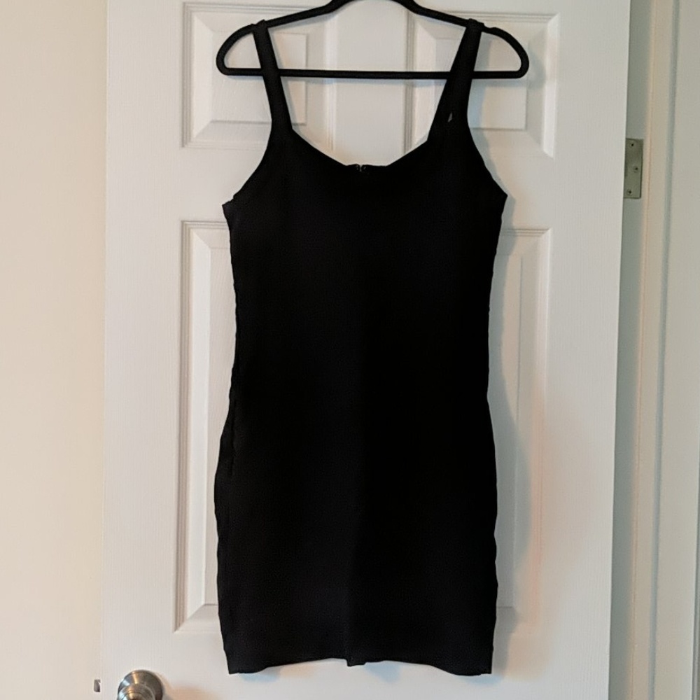 Black bandage dress